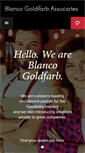 Mobile Screenshot of blancogoldfarb.com